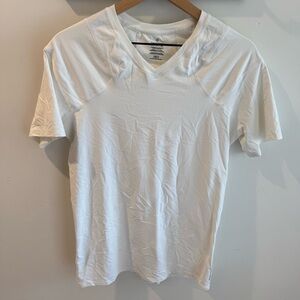 Tommie Copper Men’s‎ White V Neck Compression Tee XL